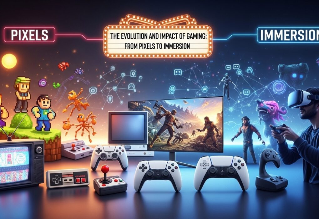The Evolution and Culture of Gaming: From Pixels to Immersive Worlds The Evolution and Culture of Gaming: From Pixels to Immersive Worlds