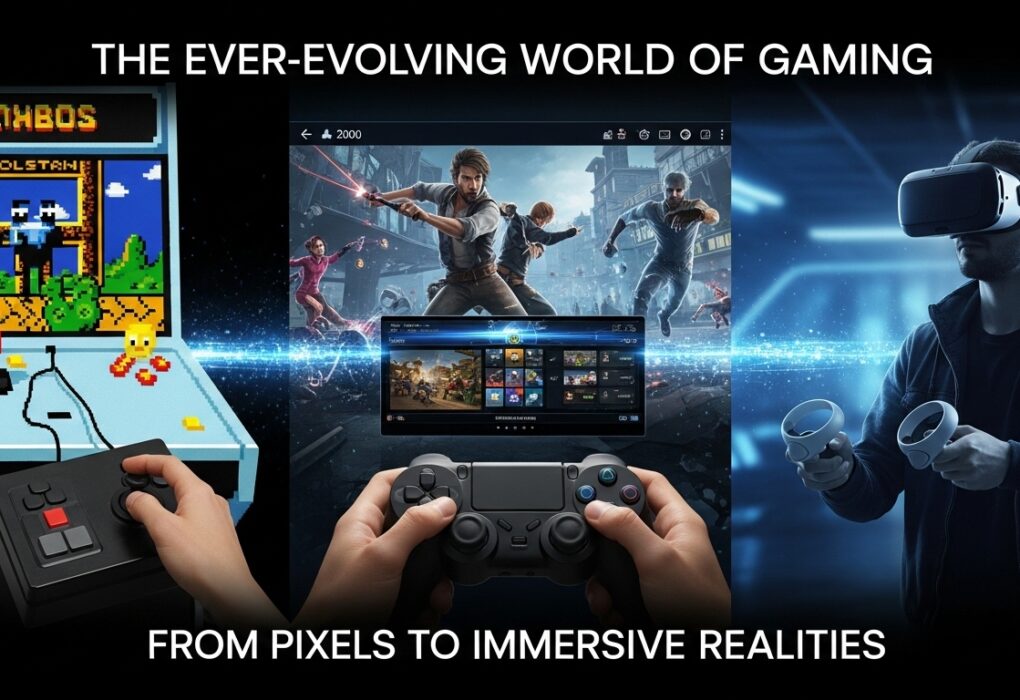 The Ever-Evolving World of Gaming: From Pixels to Immersive Realities The Ever-Evolving World of Gaming: From Pixels to Immersive Realities